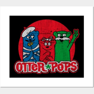 Vintage Otter Pops Posters and Art